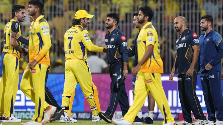 GT Wins Over CSK